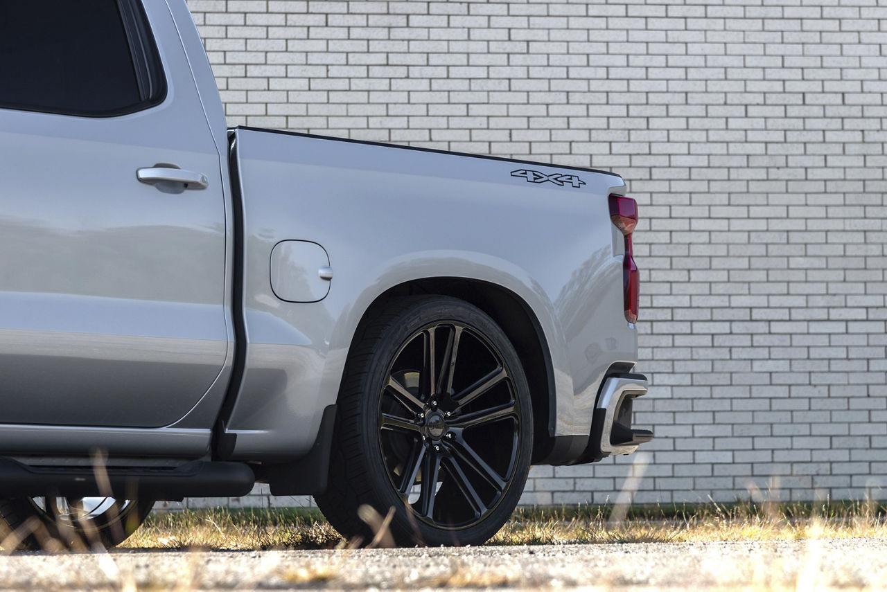 2020 Chevrolet Silverado - DUB FLEX - Black | Wheel Pros